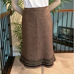 NWOT Harold’s Wool Skirt Size 0